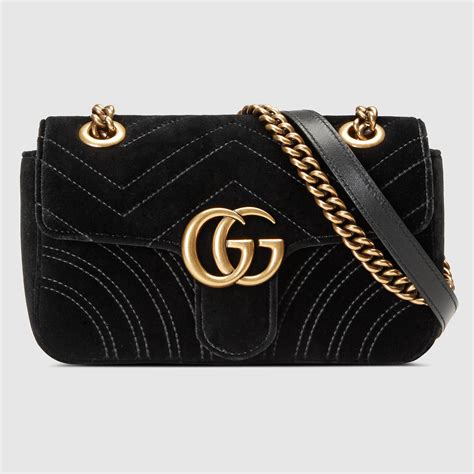 gucci marmont velvet mini replica|Gucci Marmont small price.